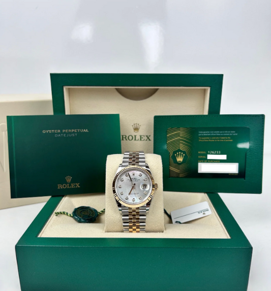 Rolex Datejust Men’s Watch – Gold & Steel, 36mm